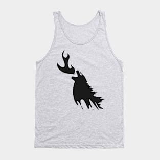 Kaiju on fire Tank Top